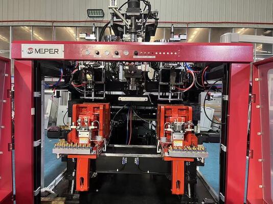MEPER 70FS Double Station Toggle Clamping Blow Molding Machine with 70mm Screw Diameter for 10L Products