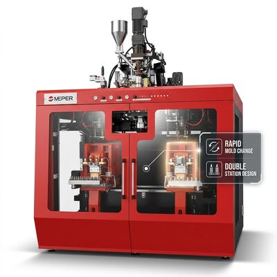 Food Grade 500ml Plastic Extrusion Blow Molding Machine 80FDE-4S