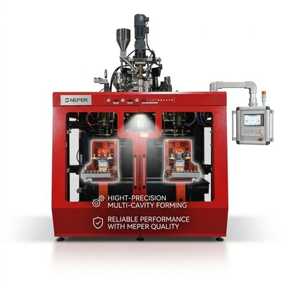 Energy-Saving 72kW PE Extrusion Blow Molding Machine MEPER 80FDE