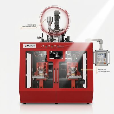 Chemical Detergent PE Extrusion Blow Molding Machine 80FD